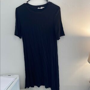 Express Black Short Sleeve Dress